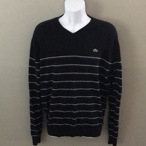 Lacoste striped sweater
